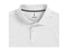 Рубашка поло Oakville мужская с длинным рукавом (белый) 3XL (Изображение 4)
