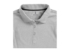 Рубашка поло Oakville женская с длинным рукавом (серый меланж) 2XL (Изображение 4)