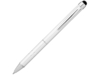 Ручка-стилус шариковая Charleston (серебристый) черные чернила (Изображение 1)