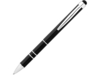 Ручка-стилус шариковая Charleston (черный) черные чернила (Изображение 1)