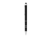 Ручка-стилус шариковая Charleston (черный) черные чернила (Изображение 3)