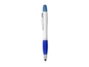Ручка-стилус шариковая Nash с маркером (серебристый/синий классический )  (Изображение 4)