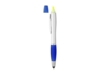 Ручка-стилус шариковая Nash с маркером (серебристый/синий классический )  (Изображение 5)