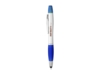 Ручка-стилус шариковая Nash с маркером (серебристый/синий классический )  (Изображение 6)