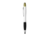 Ручка-стилус шариковая Nash с маркером (черный/серебристый)  (Изображение 3)