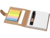 Набор стикеров Reveal с ручкой и блокнотом А7 (светло-коричневый)  (Изображение 2)