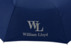 Складной зонт полуавтоматический William Lloyd, синий (Изображение 6)