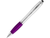 Ручка-стилус шариковая Nash (фиолетовый/серебристый)  (Изображение 1)