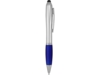 Ручка-стилус шариковая Nash (синий/серебристый)  (Изображение 4)