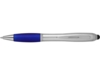 Ручка-стилус шариковая Nash (синий/серебристый)  (Изображение 6)
