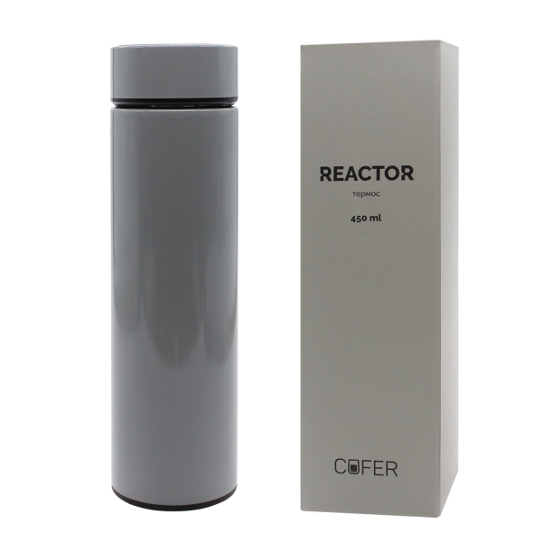 Термос Reactor с датчиком температуры (серый) (Изображение 3)