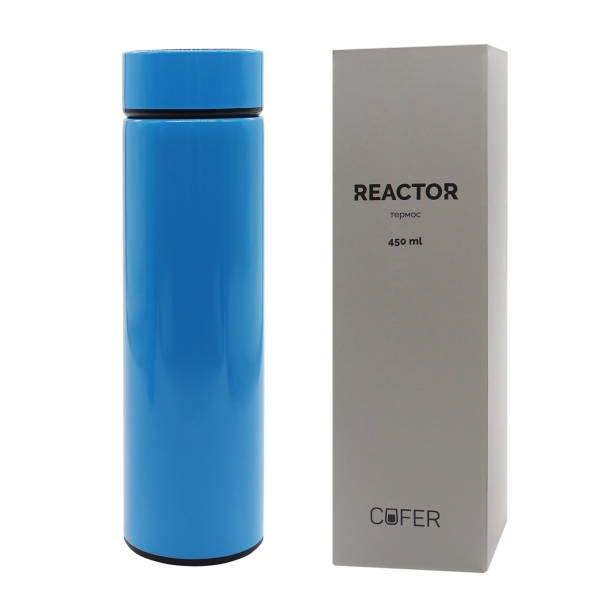 Термос Reactor с датчиком температуры (голубой) (Изображение 3)