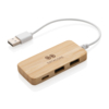 USB-хаб Bamboo с Type-C (Изображение 3)