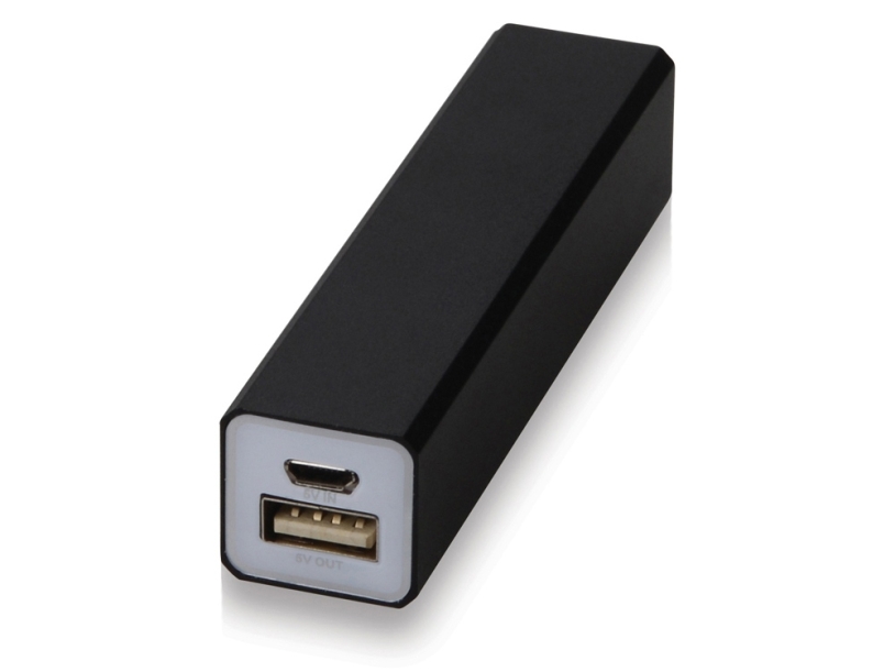 Внешний аккумулятор Брадуэлл, 2200 mAh (черный)  (Изображение 1)