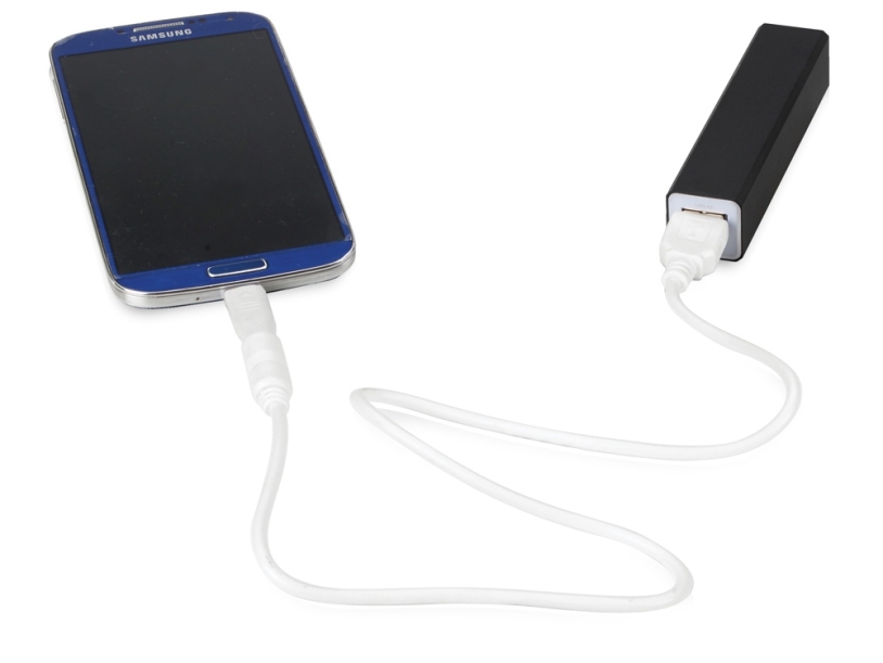 Внешний аккумулятор Брадуэлл, 2200 mAh (черный)  (Изображение 2)