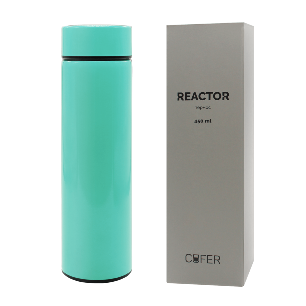 Термос Reactor с датчиком температуры (бирюзовый) (Изображение 3)