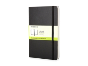 Записная книжка А6 (Pocket) Classic (нелинованный) (черный) A6