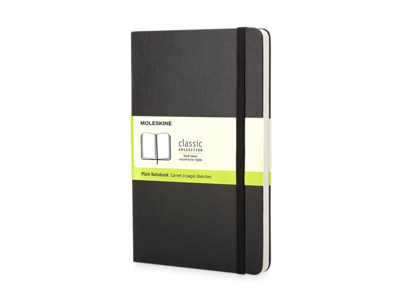 Записная книжка А6 (Pocket) Classic (нелинованный) (черный) A6 (Изображение 1)