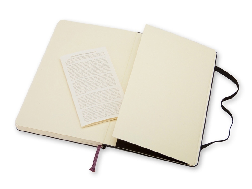Записная книжка А6 (Pocket) Classic (нелинованный) (черный) A6 (Изображение 4)