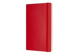 Записная книжка А5  (Large) Classic Soft (нелинованный) (красный) A5
