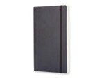 Записная книжка А5  (Large) Classic Soft (нелинованный) (черный) A5