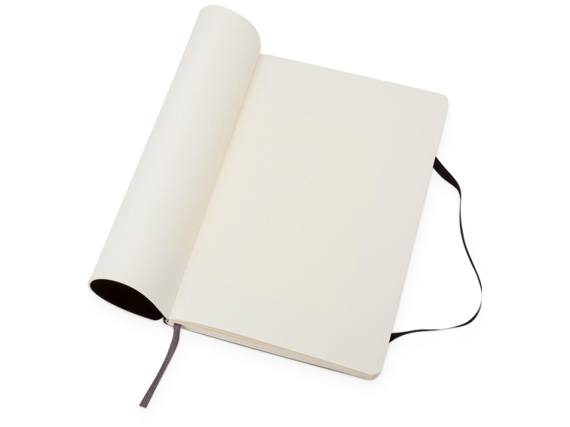 Записная книжка А6 (Pocket) Classic Soft (нелинованный) (черный) A6 (Изображение 3)