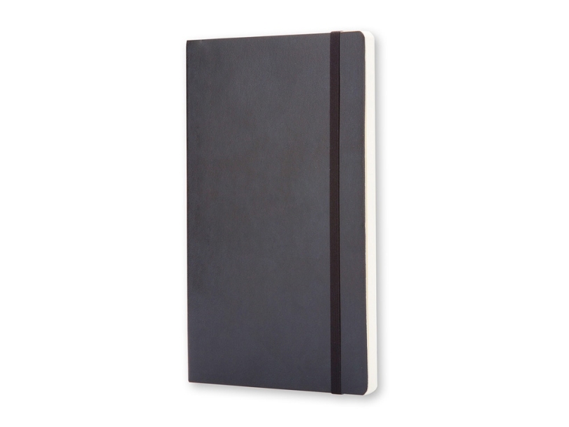 Записная книжка А6 (Pocket) Classic Soft (нелинованный) (черный) A6 (Изображение 5)