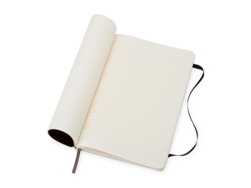 Записная книжка А6 (Pocket) Classic Soft (в линейку) (черный) A6 (Изображение 3)