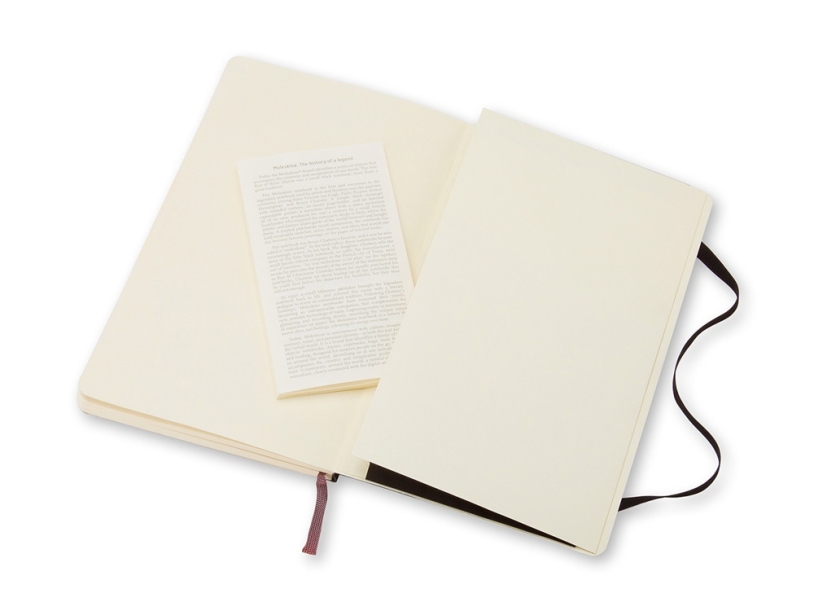 Записная книжка А6 (Pocket) Classic Soft (в линейку) (черный) A6 (Изображение 4)