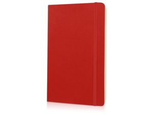 Записная книжка А5  (Large) Classic Soft (в линейку) (красный) A5