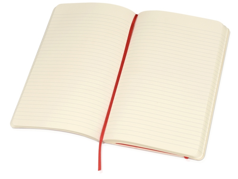 Записная книжка А5  (Large) Classic Soft (в линейку) (красный) A5 (Изображение 2)