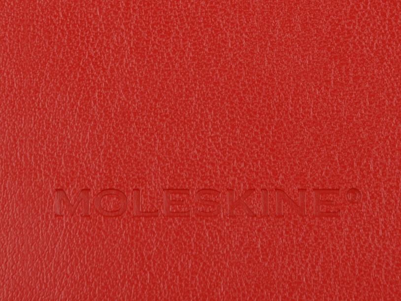Записная книжка А5  (Large) Classic Soft (в линейку) (красный) A5 (Изображение 6)