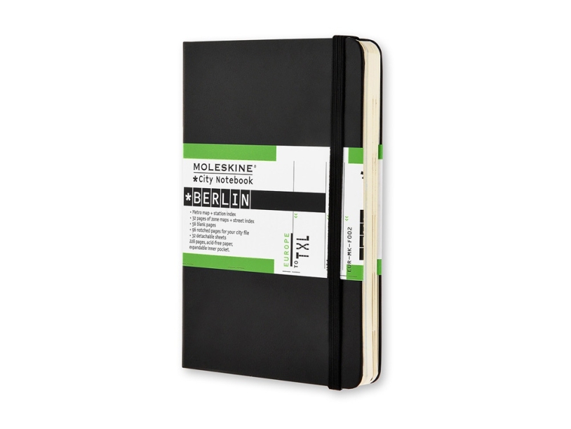 Записная книжка Moleskine City Berlin (Берлин), Pocket (9x14 см), черный (Изображение 1)