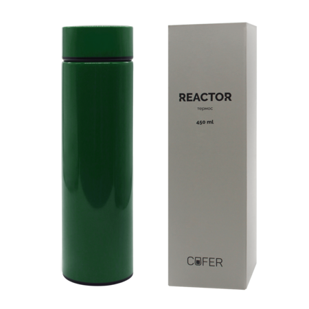 Термос Reactor с датчиком температуры (зеленый)