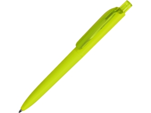 Ручка пластиковая шариковая Prodir DS8 PRR софт-тач (лайм) 