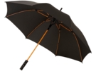 Зонт-трость Spark (черный/оранжевый) 
