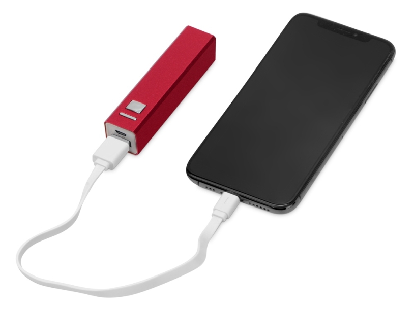 Внешний аккумулятор Спейс, 3000 mAh (красный)  (Изображение 2)