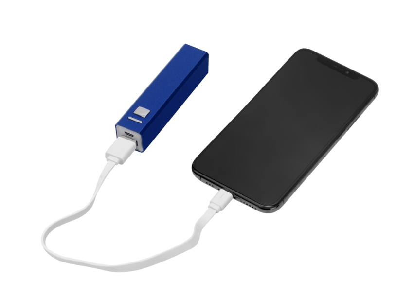 Внешний аккумулятор Спейс, 3000 mAh (синий)  (Изображение 2)
