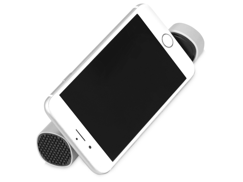 Внешний аккумулятор Мьюзик, 5200 mAh (серебристый)  (Изображение 4)