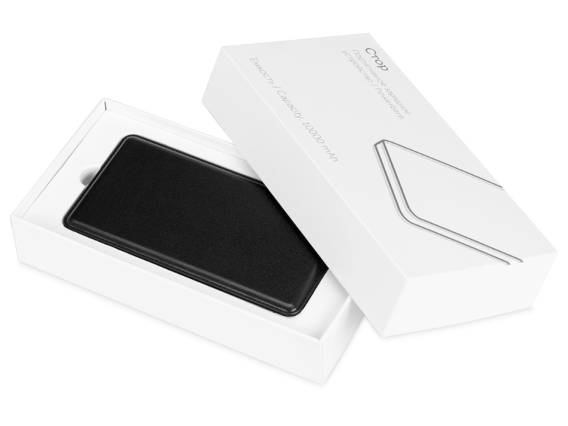 Внешний аккумулятор Стор, 10000 mAh (черный)  (Изображение 9)