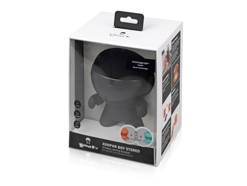 Портативная колонка X5 BOY STEREO (черный)  (Изображение 5)