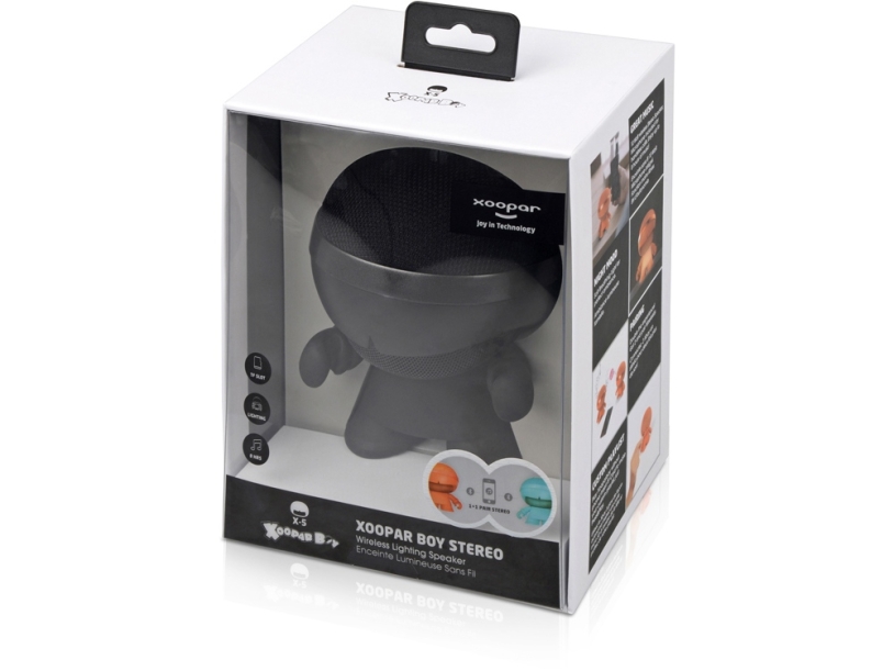 Портативная колонка X5 BOY STEREO (черный)  (Изображение 9)