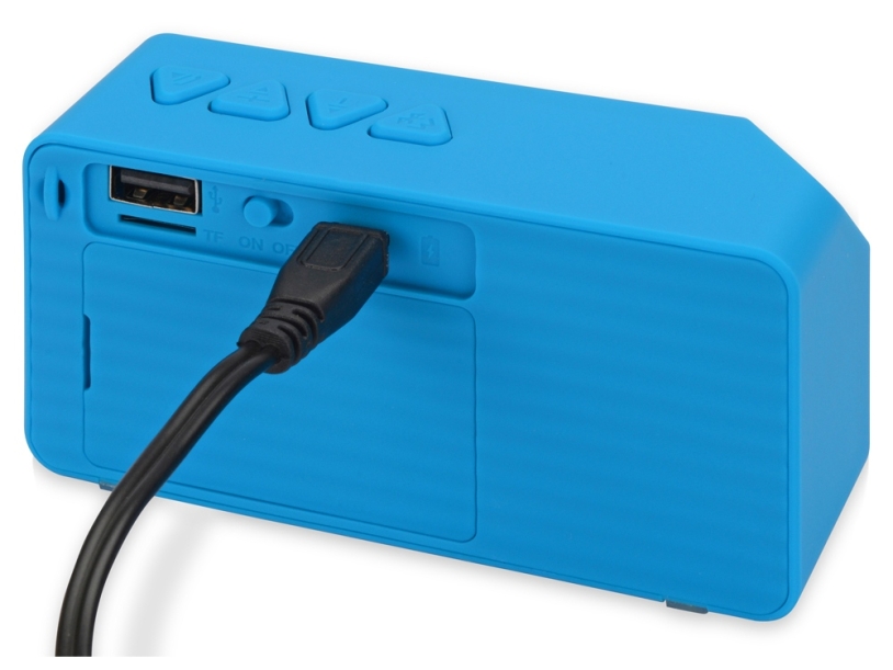 Портативная колонка Bermuda с функцией Bluetooth® (голубой)  (Изображение 2)