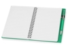 Блокнот Контакт с ручкой (зеленый)  (Изображение 3)