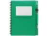 Блокнот Контакт с ручкой (зеленый)  (Изображение 4)