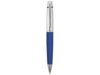 Ручка металлическая шариковая Антей (синий/серебристый)  (Изображение 2)