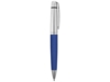 Ручка металлическая шариковая Антей (синий/серебристый)  (Изображение 3)