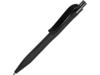 Ручка шариковая QS 20 PRP софт-тач, черный (Изображение 1)