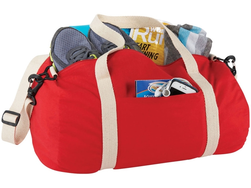 Сумка Barrel Duffel (красный)  (Изображение 3)