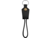 Кабель-брелок USB-Lightning Pelle, черный (Изображение 5)
